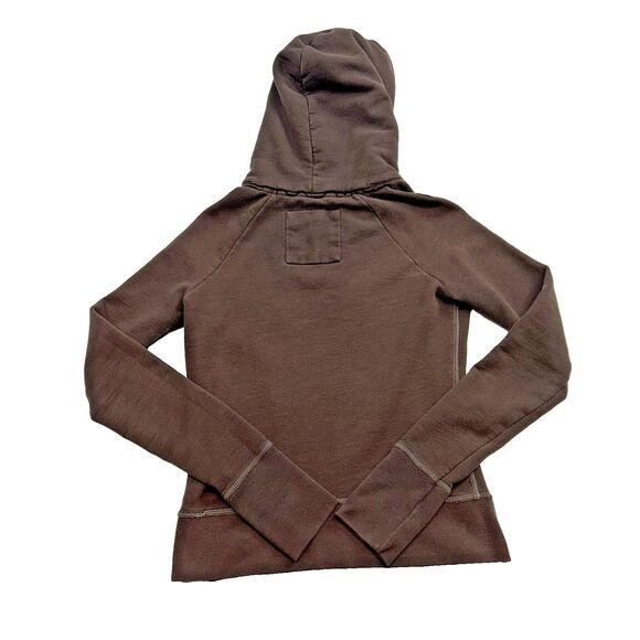 Abercrombie & Fitch Authentic Vintage Pullover Sweatshirt Hoodie Women’s Medium - Picture 8 of 10